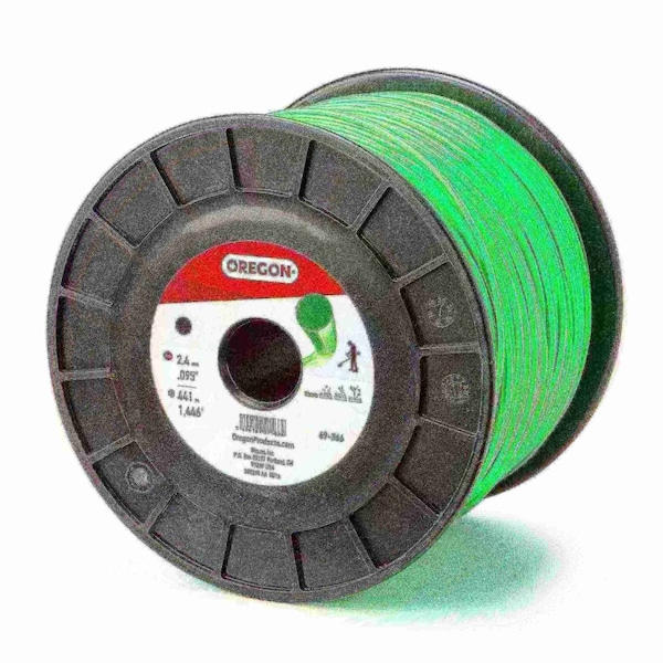 Oregon Oregon Trimmer Line, Green, Round, .095" by 1446', 5Lb Spool 69-366 - main